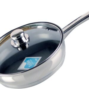 Deep Induction Sauté Pan Stainless Steel