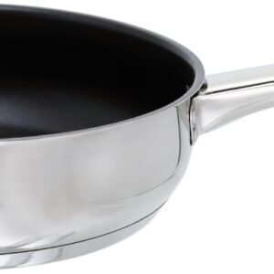 Deep Induction Frying Pan Stainless Steel 28 cm 3.2 Litres